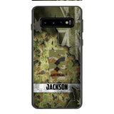 DH Personalized Australian Soldier Phone Case Printed HQ1804