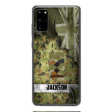 DH Personalized Australian Soldier Phone Case Printed HQ1804