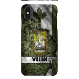 DH Personalized Canadian Soldier Phone Case Printed HQ1804