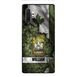 DH Personalized Canadian Soldier Phone Case Printed HQ1804