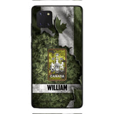 DH Personalized Canadian Soldier Phone Case Printed HQ1804