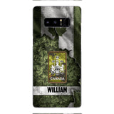 DH Personalized Canadian Soldier Phone Case Printed HQ1804