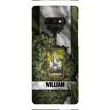 DH Personalized Canadian Soldier Phone Case Printed HQ1804
