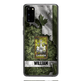 DH Personalized Canadian Soldier Phone Case Printed HQ1804