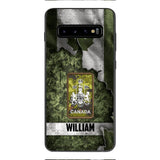 DH Personalized Canadian Soldier Phone Case Printed HQ1804