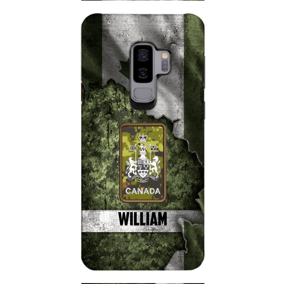 DH Personalized Canadian Soldier Phone Case Printed HQ1804