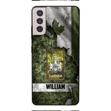 DH Personalized Canadian Soldier Phone Case Printed HQ1804