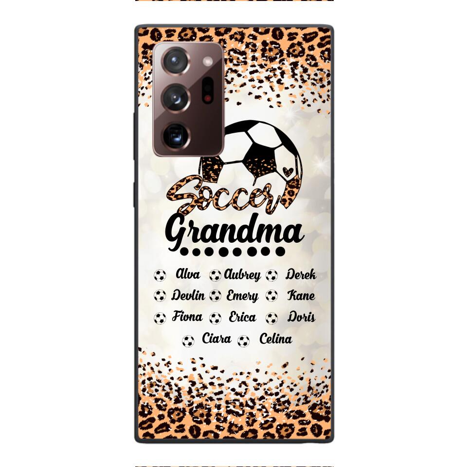 Personalized Soccer Grandma Phone Case Printed V3Q 1804