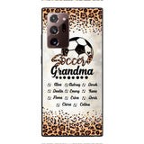 Personalized Soccer Grandma Phone Case Printed V3Q 1804