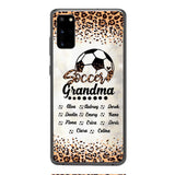 Personalized Soccer Grandma Phone Case Printed V3Q 1804