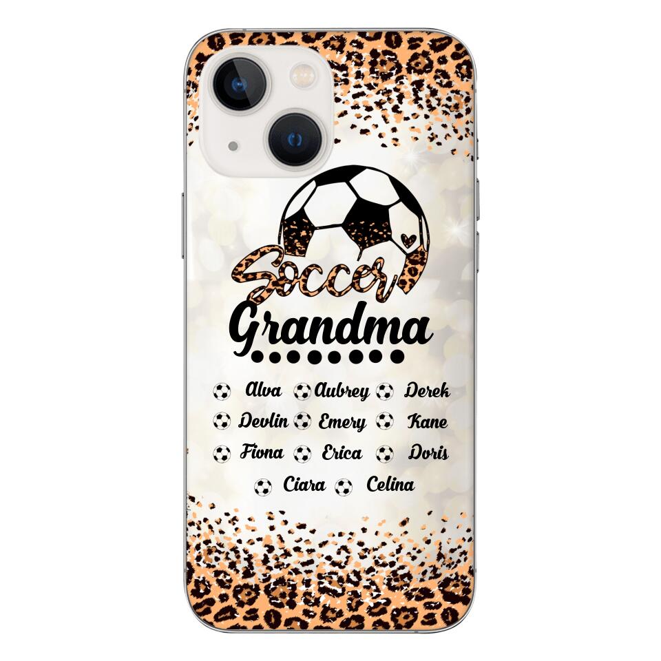 Personalized Soccer Grandma Phone Case Printed V3Q 1804
