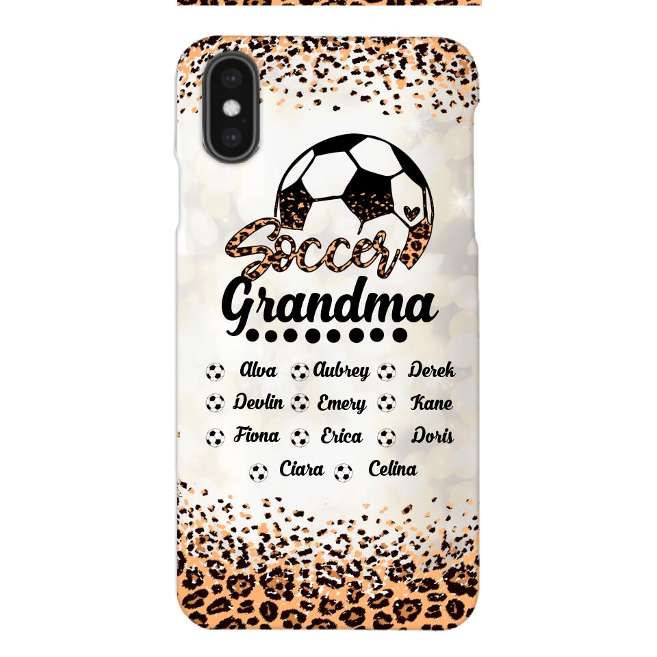 Personalized Soccer Grandma Phone Case Printed V3Q 1804
