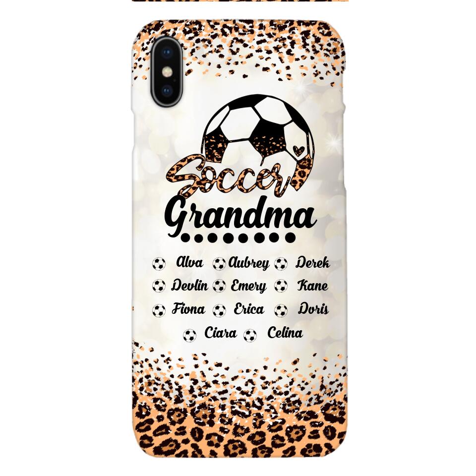 Personalized Soccer Grandma Phone Case Printed V3Q 1804