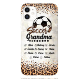 Personalized Soccer Grandma Phone Case Printed V3Q 1804