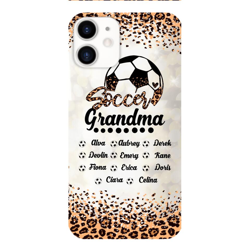 Personalized Soccer Grandma Phone Case Printed V3Q 1804
