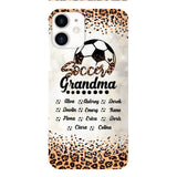 Personalized Soccer Grandma Phone Case Printed V3Q 1804