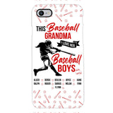 Personalized This Baseball Grandma Phone Case Printed 3T 1804
