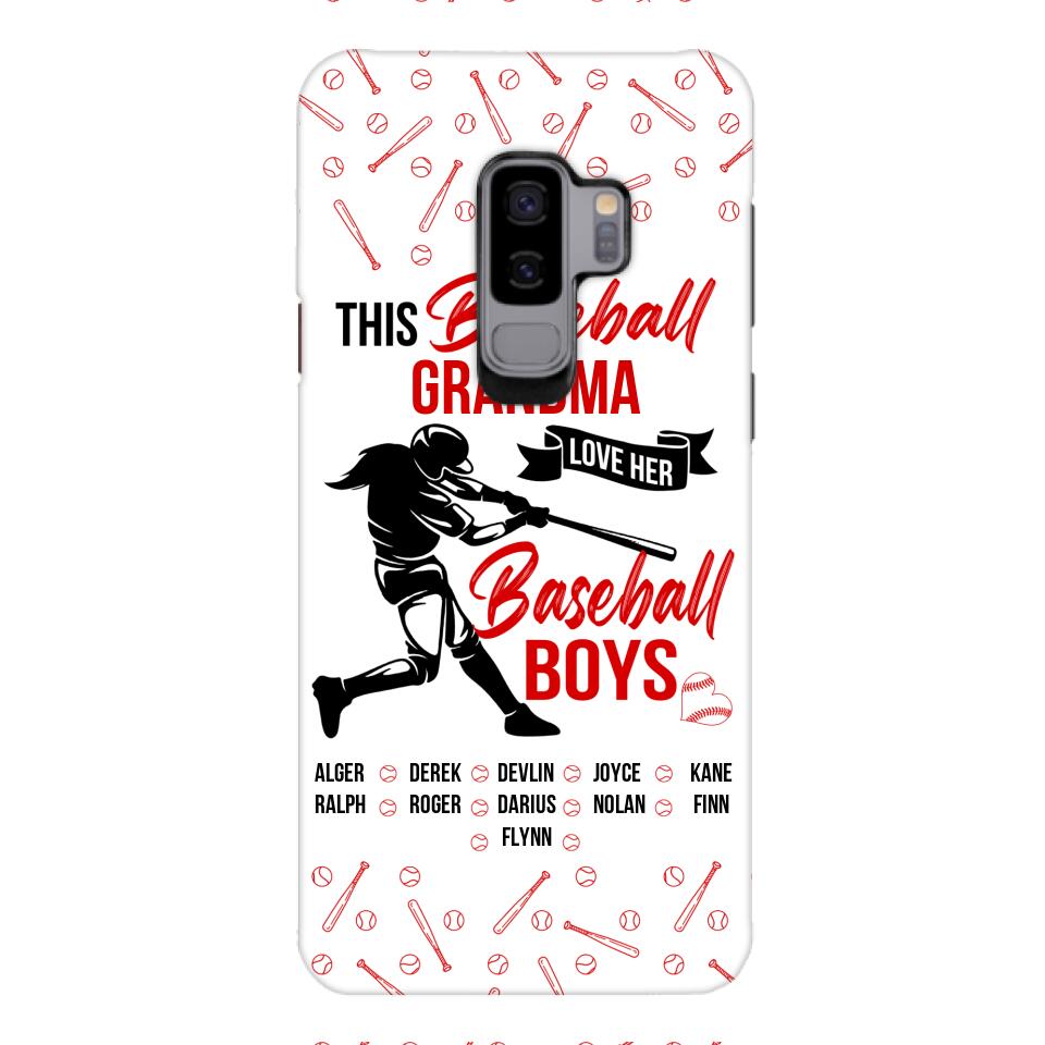 Personalized This Baseball Grandma Phone Case Printed 3T 1804