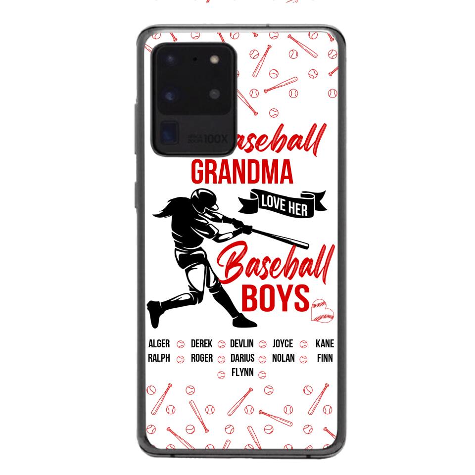 Personalized This Baseball Grandma Phone Case Printed 3T 1804