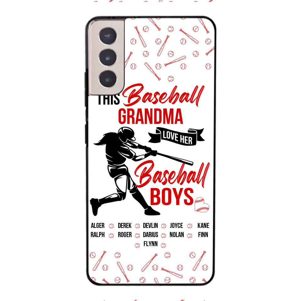 Personalized This Baseball Grandma Phone Case Printed 3T 1804