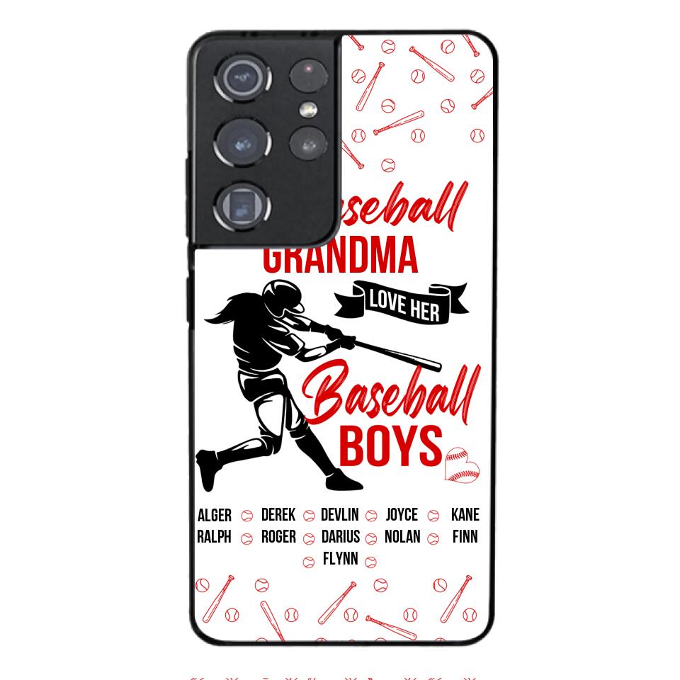 Personalized This Baseball Grandma Phone Case Printed 3T 1804