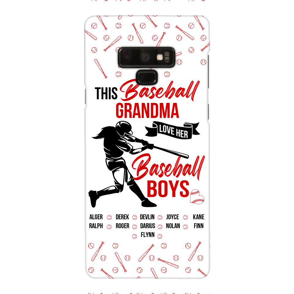 Personalized This Baseball Grandma Phone Case Printed 3T 1804