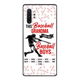 Personalized This Baseball Grandma Phone Case Printed 3T 1804