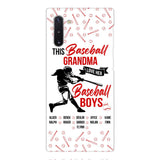Personalized This Baseball Grandma Phone Case Printed 3T 1804