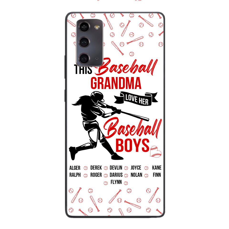 Personalized This Baseball Grandma Phone Case Printed 3T 1804