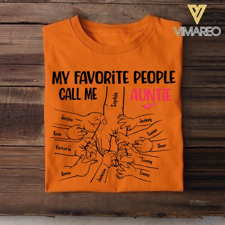 PERSONALIZED MY FAVORITE PEOPLE CALL ME GRANDMA TSHIRT QTHC1904