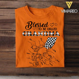 Personalized Blessed To Be Called Grandma Tshirt Printed 22APR-DT18