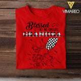 Personalized Blessed To Be Called Grandma Tshirt Printed 22APR-DT18
