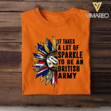 DH Personalized British Army T-ShirtTshirt Printed DT2104
