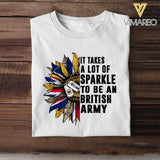 DH Personalized British Army T-ShirtTshirt Printed DT2104