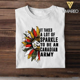 DH Personalized Canadian Army T-ShirtTshirt Printed DT2104