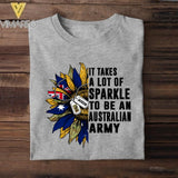 DH Personalized Australian Army T-ShirtTshirt Printed DT2104