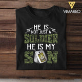 DH Personalized Canadian Soldier Tshirt Printed LN2204