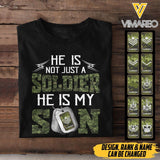 DH Personalized Canadian Soldier Tshirt Printed LN2204
