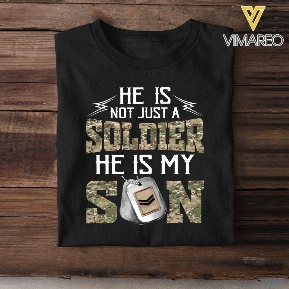 DH Personalized British Soldier Tshirt Printed LN2204