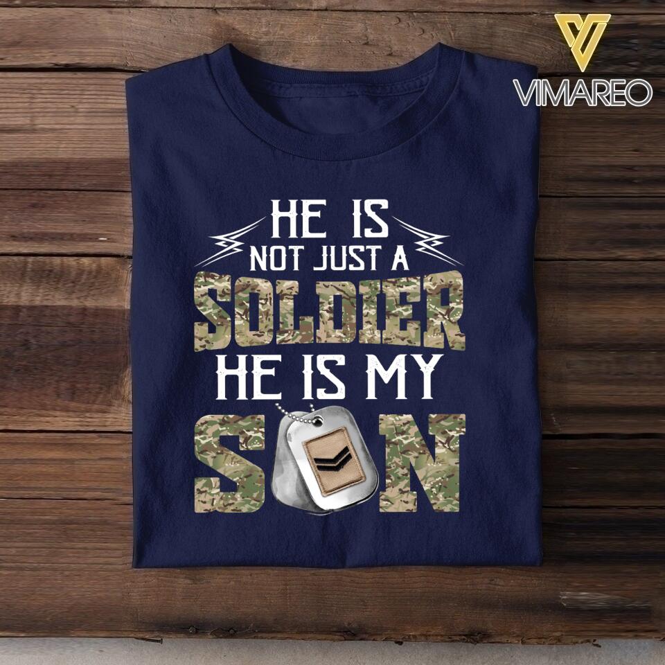 DH Personalized British Soldier Tshirt Printed LN2204