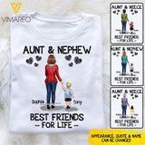 Personalized Aunt & Nephew Tshirt Printed 22APR-DT22