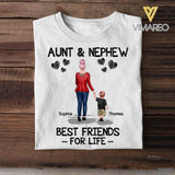 Personalized Aunt & Nephew Tshirt Printed 22APR-DT22