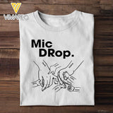 PERSONALIZED FAMILY THE ORIGINAL MIC DROP THE REMIX OR THE ENCORE KID WITH NAME TSHIRT OR BABYONESIZE QTDT2304