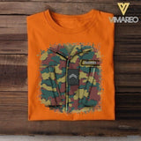 Personalized Belgian Soldier Tshit Printed 22APR-DT23