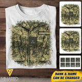 Personalized Austrian Soldier Tshit Printed 22APR-DT23