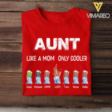 Personalized Aunt Kid Tshirt Printed 22APR-HQ22