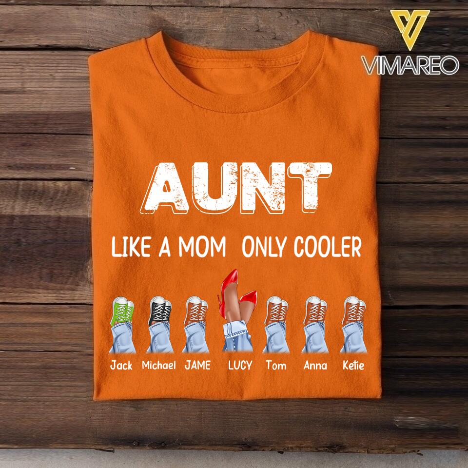 Personalized Aunt Kid Tshirt Printed 22APR-HQ22