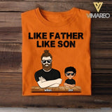 Personalized Like Father Like Son Like Daughter Tshit Printed 22APR-HQ23