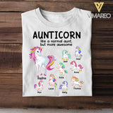 Personalized Aunticorn Tshirt Printed 22APR-DT23