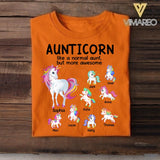 Personalized Aunticorn Tshirt Printed 22APR-DT23